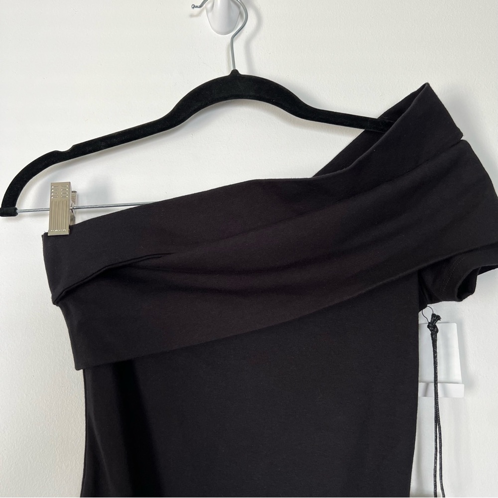 AGOLDE Sliced One Shoulder Bodysuit - Picture 3 of 16